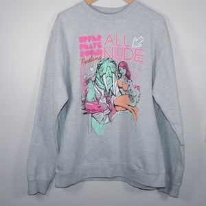 Portland Underground | Gray Graphic Sweatshirt